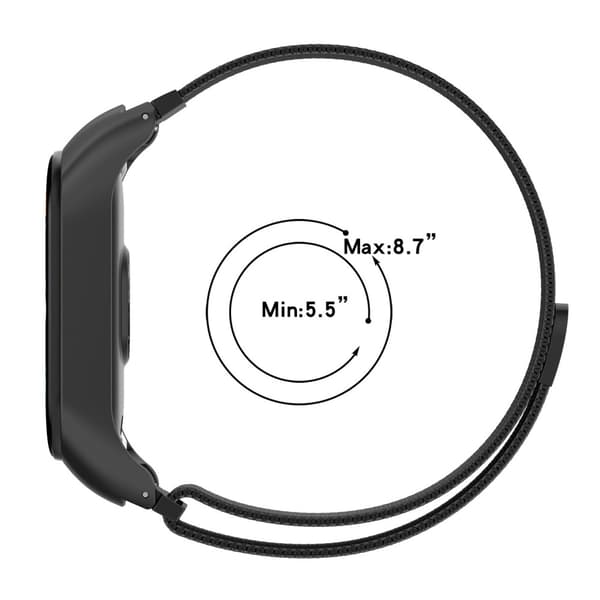 Milanese Loop Armband Xiaomi Mi Band 7 Roséguld