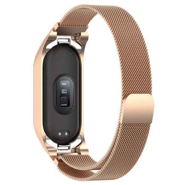 Milanese Loop Armband Xiaomi Mi Band 7 Roséguld