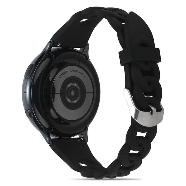 Samsung Galaxy Watch5 40mm/44mm/Watch5 Pro 45mm Silikonstropp - Svart