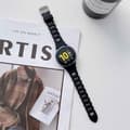 Miniatyrbilde 2 av 3: Samsung Galaxy Watch5 40mm/44mm/Watch5 Pro 45mm Silikonstropp - Svart