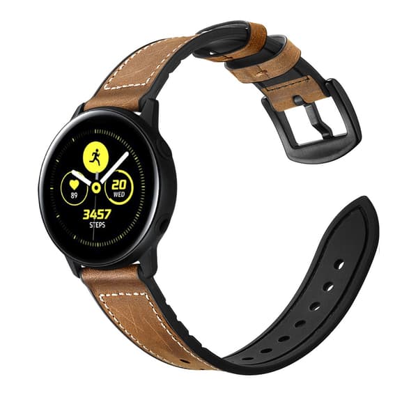 Äkta Läderarmband Samsung Galaxy Watch 5 40mm Brun
