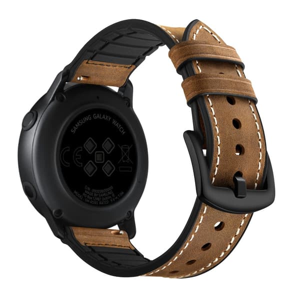 Äkta Läderarmband Samsung Galaxy Watch 5 40mm Brun