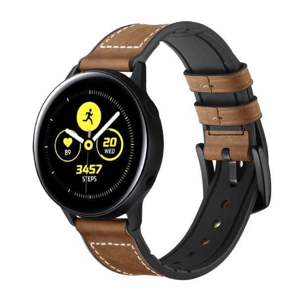 Äkta Läderarmband Samsung Galaxy Watch 5 40mm Brun