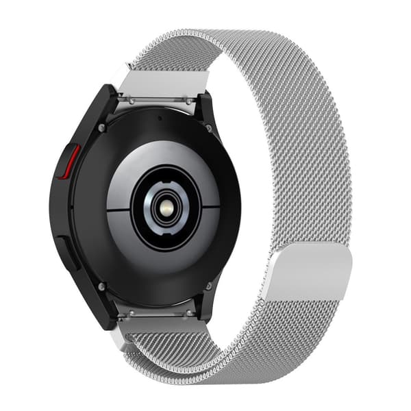 Modern Fit Milanese Armband Samsung Galaxy Watch 5 40/44/Pro 45 mm Silver