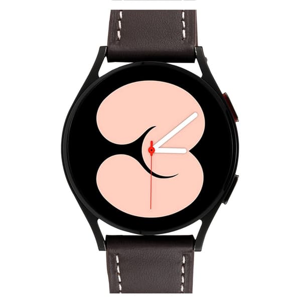 Klassiskt Läderarmband Samsung Galaxy Watch 5 40/44/Pro 45 mm Brun