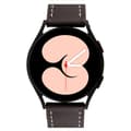 Miniatyrbild 3 av 4: Klassiskt Läderarmband Samsung Galaxy Watch 5 40/44/Pro 45 mm Brun
