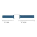 Miniatyrbild 8 av 8: Apple Watch 2/3/4/5/6/SE (38/40/41mm) Armband Magnetic Strap - Brun