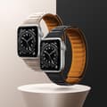 Miniatyrbild 2 av 8: Apple Watch 2/3/4/5/6/SE (38/40/41mm) Armband Magnetic Strap - Brun