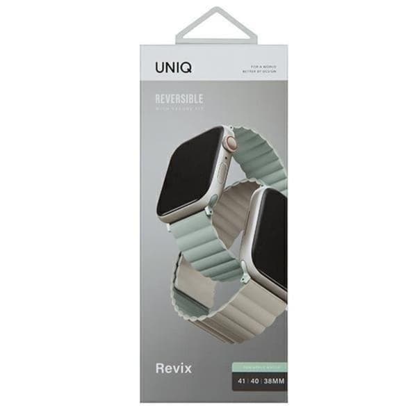 Uniq Apple Watch 4/5/6/7/8/SE/SE2/Ultra (45/44/42mm) Armband Magnetic Reversible