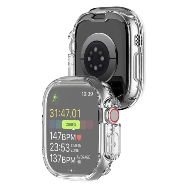 Heltäckande TPU Skal Apple Watch Ultra 49mm Transparent