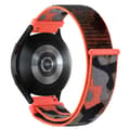 Miniatyrbild 2 av 3: Nylonarmband Samsung Galaxy Watch 5 40/44/Pro 45mm Kamouflage Orange