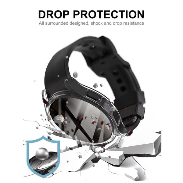 Hat Prince Heltäckande TPU Skal Galaxy Watch 5 40mm Transparent