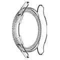 Miniatyrbild 3 av 5: Rhinestone Skal Samsung Galaxy Watch 5 40mm Transparent