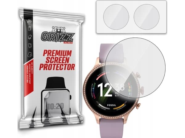 GrizzGlass Hybridglas 41mm universal för klockor