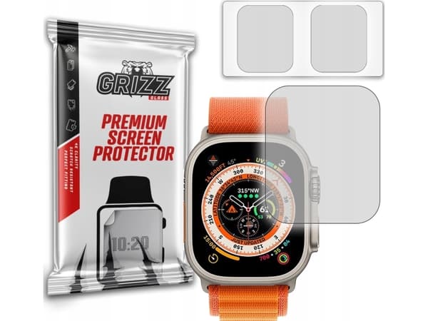GrizzGlass Folia matowa Apple Watch Ultra