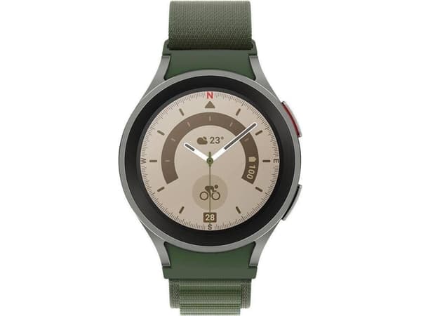 Tech Protect Smart Watch Samsung Galaxy Watch 4/5/5 Pro nylonrem, grønn, 40/42/44/45/46m