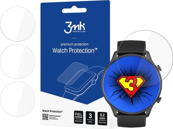 3MK Watch Protection, Amazfit GTR 2, 1 styck