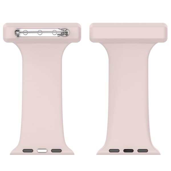 Apple Watch 42/44/45/49 mm Rem Sjuksköterskeklocka Rosa