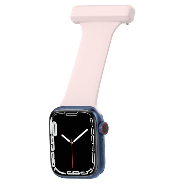 Apple Watch 42/44/45/49 mm Rem Sjuksköterskeklocka Rosa