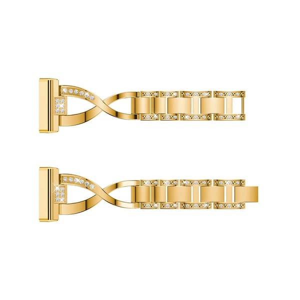 Rhinestone Kristallarmband Fitbit Versa 4/Sense 2 Guld
