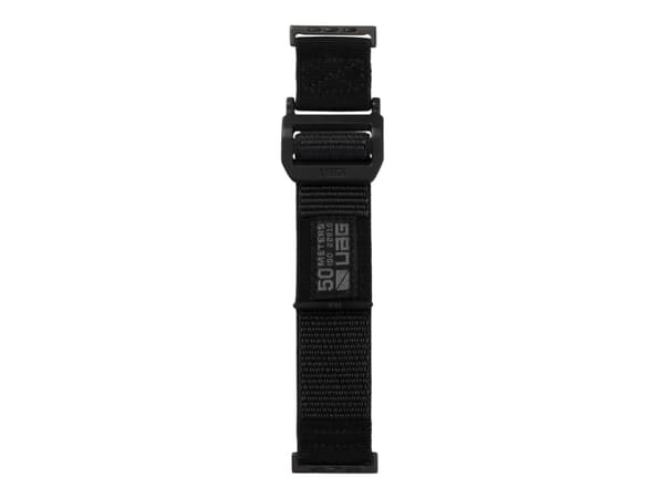 UAG Active - Nailonhihna Apple Watchille 49mm/45mm/44mm/42mm (Apple Watch sarjat: 1-3 r.42, 4-8, SE, Ultra r.45) (grafiitti) (grafiitti)