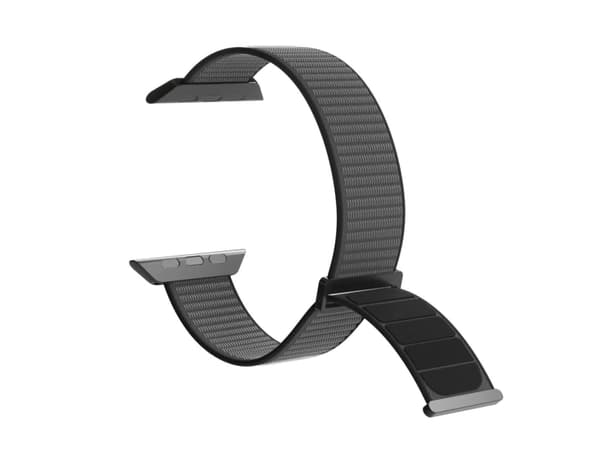 PURO Nylon Sport - hihna Apple Watchille 38/40/41 mm (musta)