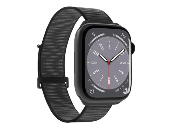 PURO Nylon Sport - hihna Apple Watchille 38/40/41 mm (musta)
