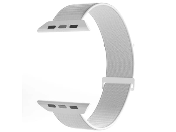 Puro SPORT - Slinga för smart klocka - 130 - 200 mm - vit - för Apple Watch Hermès Series 7, Hermès Series 9, Nike Series 7, Series 10, Series 8, Ser