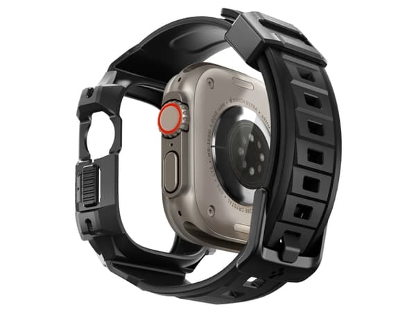Spigen Rugged Armor Pro, Kellonperät, Apple, Ultra (49mm), Termoplastinen polyuretaani (TPU), 50 mm, 174,5 mm