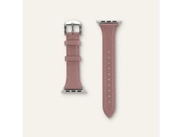Spigen AMP05443, Band, Smartklokke, Rosa, Apple, Watch series 8/7/6/SE/SE2, Ekte lær