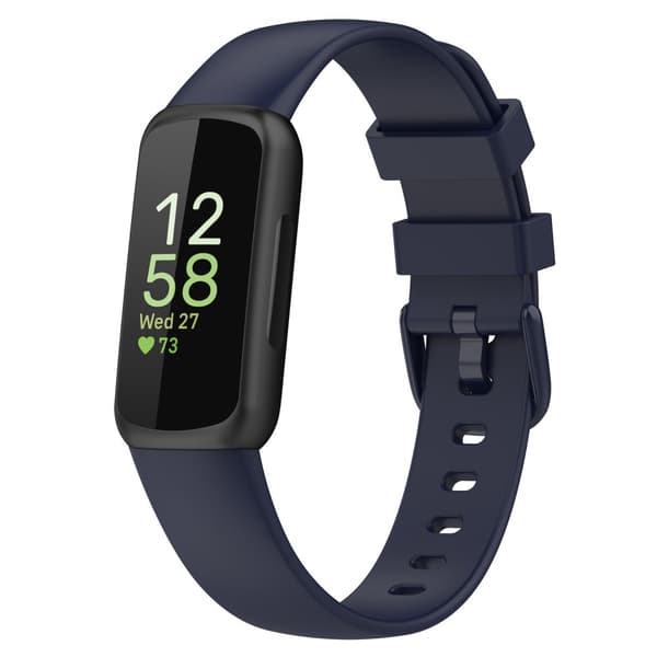 Silikonarmband Fitbit Inspire 3 Mörkblå