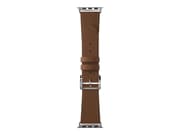 Switcheasy GS-107-185-274-23, Strop / Belte, Smartklokke, Brun, Apple, Apple Watch 38/40/41mm, Lær, Rustfritt stål