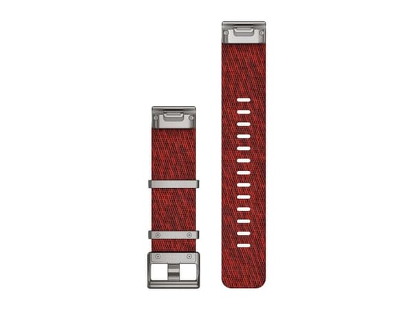 Garmin QuickFit, Yhtye, Urheilukello, Punainen, Garmin, Nailon, 22 mm