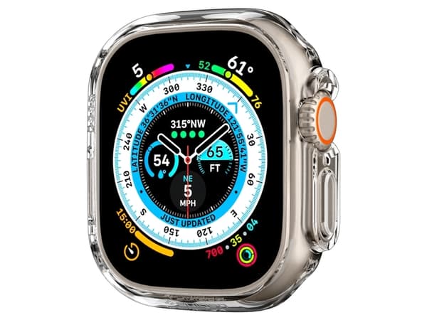 Spigen ACS05917, Ask, Smartwatch, Transparent, Apple, Apple Watch Ultra (49mm), Polykarbonat