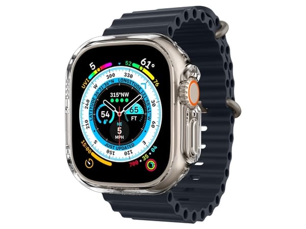 Spigen ACS05917, Ask, Smartwatch, Transparent, Apple, Apple Watch Ultra (49mm), Polykarbonat