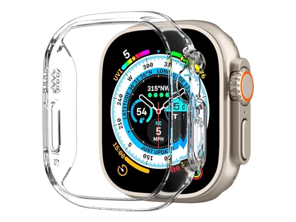 Spigen ACS05917, Ask, Smartwatch, Transparent, Apple, Apple Watch Ultra (49mm), Polykarbonat