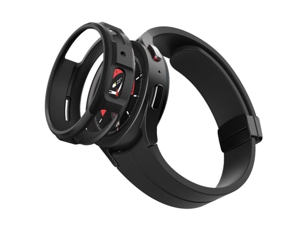 Spigen Liquid Air, Boks, SmartWatch, lajitella, Samsung, Galaxy Watch 5 Pro, Termoplastisk polyurethan (TPU)
