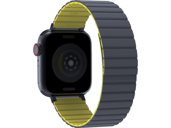 Jcpal JPasek CPal FlexForm do Apple Watch Band Gray/Yellow (42/44/45mm)