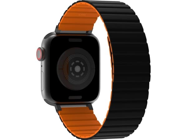 Jcpal Pasek JCPal FlexForm do Apple Watch Band Black/Orange (38/40/41mm)
