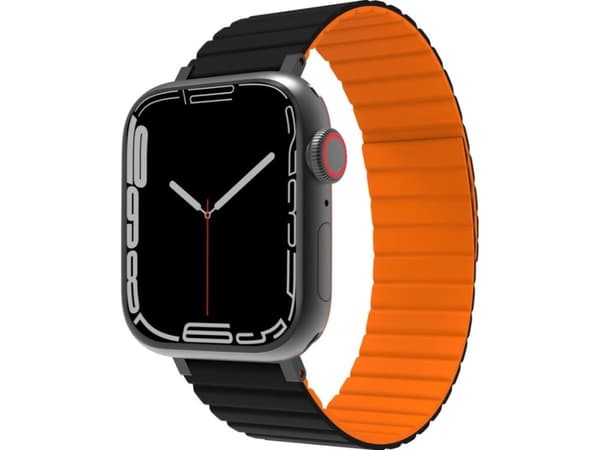 Jcpal Pasek JCPal FlexForm do Apple Watch Band Black/Orange (38/40/41mm)