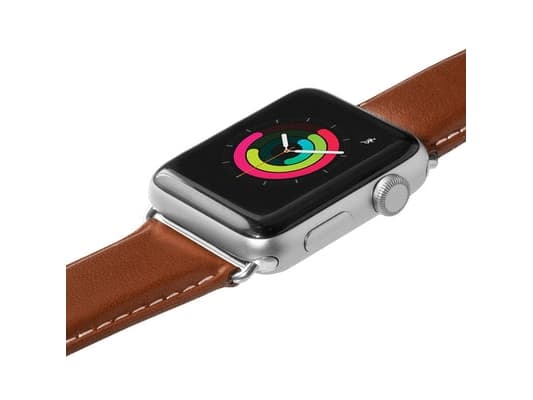 LAUT Oxford, Rem, Smartwatch, Brun, Apple, Apple Watch Series 1-8 & SE & ULTRA, Läder, Metall
