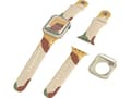 Miniatyrbild 1 av 5: Hurtel Strap Moro armband för Apple Watch 6 / 5 / 4 / 3 / 2 (40mm / 38mm) silikonarmband armband för klocka moro (1)