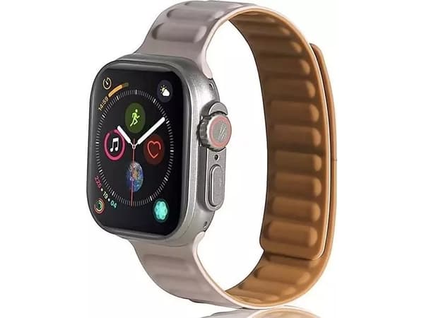 Beline Beline pasek Apple Watch Magnetic 38/40/41mm khaki