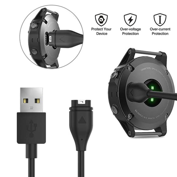2 Pack Garmin Klockor Laddare Snabbladdare Universal