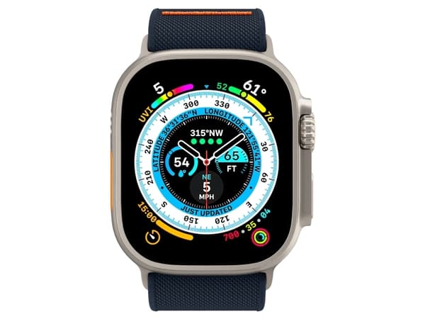 Spigen AMP05984, Klokkereim, Apple, Apple Watch Ultra (49mm) Apple Watch Series 8 / 7 (45mm) Apple Watch Series SE / 6 / 5 / 4 (44mm)..., Stoff, Nylo