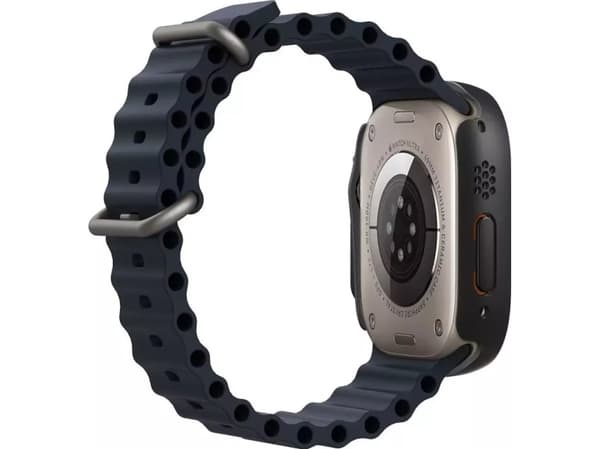 Spigen Thin Fit 360, Ask, Smartwatch, Svart, Apple, Apple Watch Ultra, Polykarbonat, Härdat glas