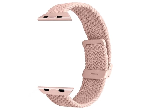 Puro Loop - Sløyfe for smart armbåndsur - 130 - 220 mm - rosa - for Apple Watch Hermès Series 7, Hermès Series 9, Nike Series 7, Series 10, Series 8,