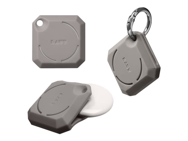 LAUT Huex Gems - etui ochronne do AirTag (harmaa)