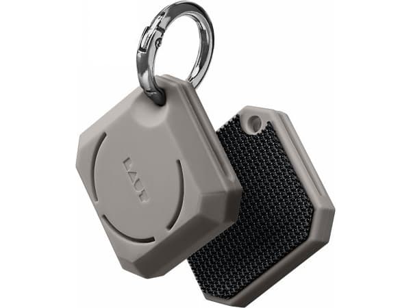 LAUT Huex Gems - etui ochronne do AirTag (harmaa)