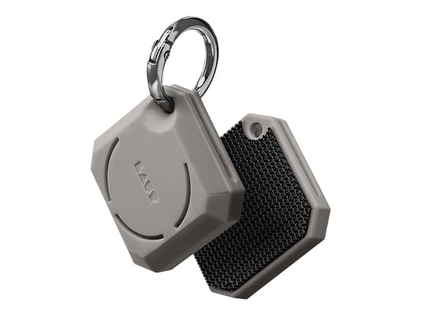 LAUT Huex Gems - etui ochronne do AirTag (harmaa)